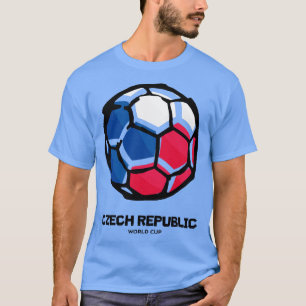 Czech Republic Country Flag T-Shirt