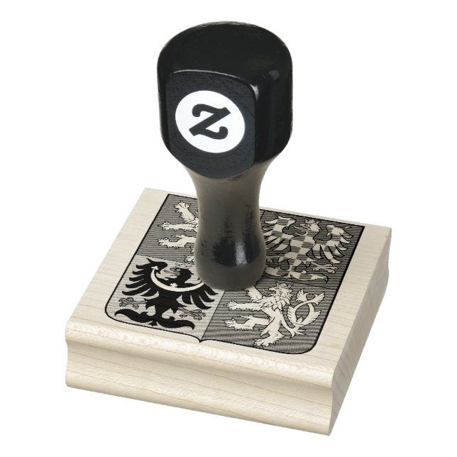 Czech Republic Crest Rubber STAMP (Stamp)