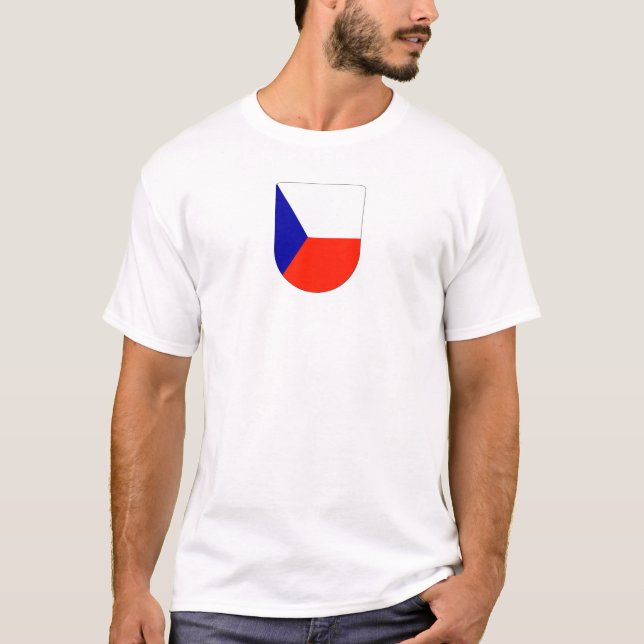 Czech Republic Crest T-Shirt (Front)