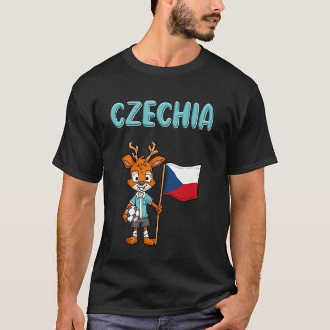Czech Republic Fan T-Shirt (Front)