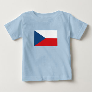 Czech Republic Flag Baby T-Shirt