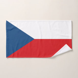 Czech Republic Flag Bath Towel Set