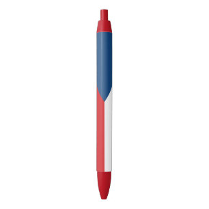 Czech Republic Flag Blue Ink Pen