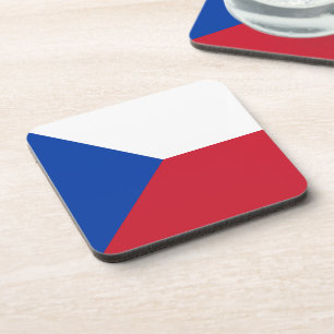 Czech Republic flag Coaster
