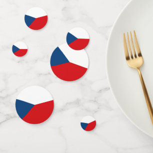 Czech Republic Flag Confetti