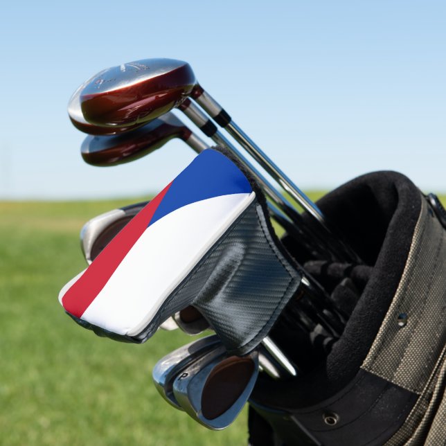 Czech Republic flag Golf Head Cover (In Situ)