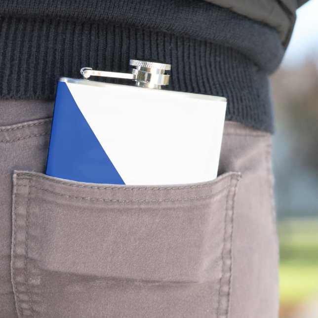 Czech Republic flag Hip Flask (In Situ)