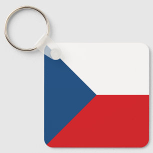 Czech Republic Flag Key Ring