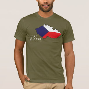 Czech Republic Flag-Map Shirt