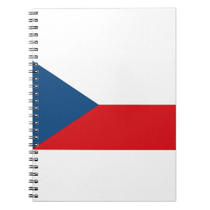 Czech Republic Flag Notebook