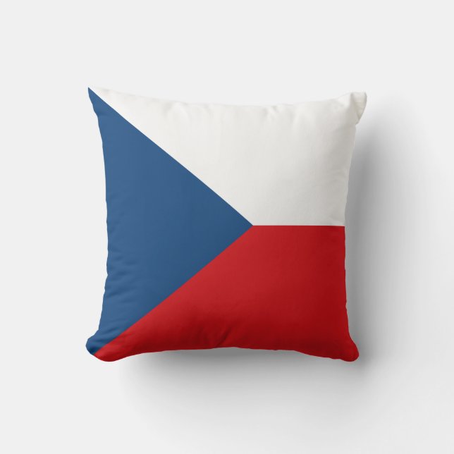Czech Republic Flag pillow (Front)