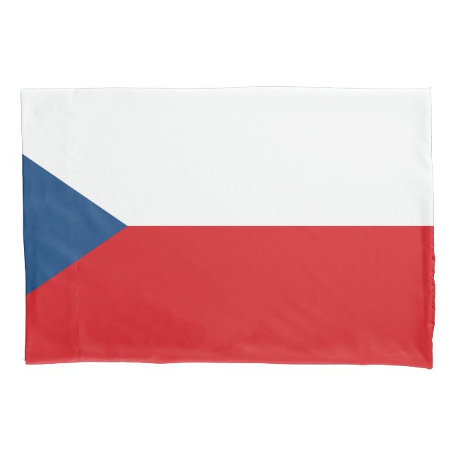 Czech Republic Flag Pillowcase (Front)