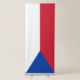 Czech Republic flag Retractable Banner