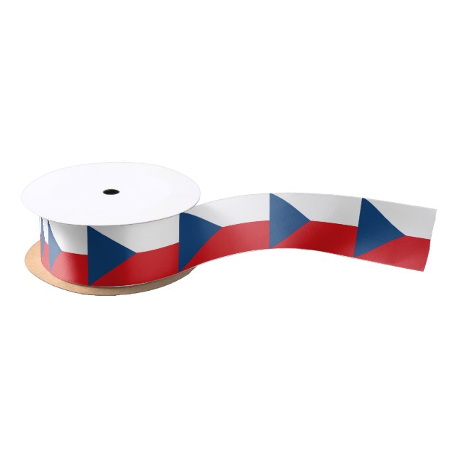 Czech Republic Flag Satin Ribbon (Spool)