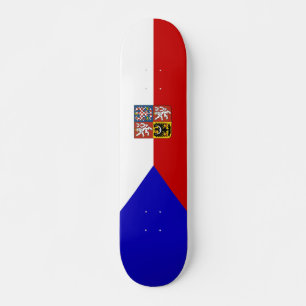 Czech Republic flag Skateboard