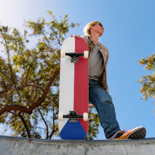Czech Republic flag Skateboard