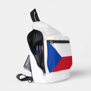 Czech Republic flag Sling Bag