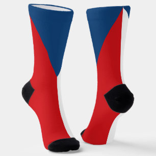 Czech Republic Flag Socks