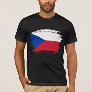 Czech Republic flag T-Shirt