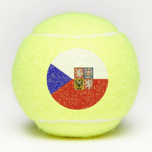 Czech Republic flag Tennis Balls