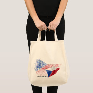 Czech Republic flag Tote Bag