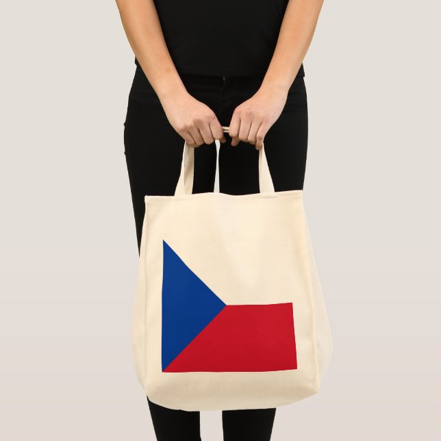 Czech Republic flag Tote Bag (Front (Product))