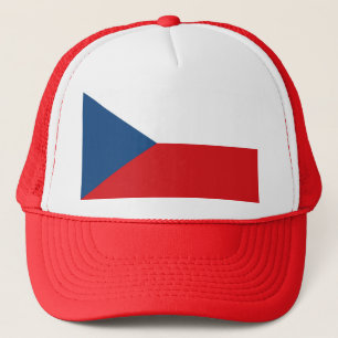 Czech Republic Flag Trucker Hat
