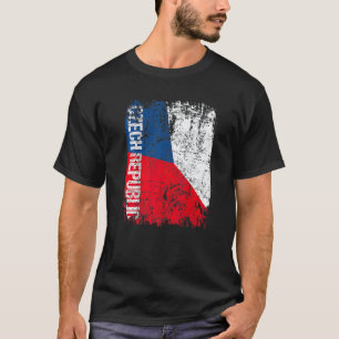CZECH REPUBLIC Flag Vintage Distressed CZECH REPUB T-Shirt
