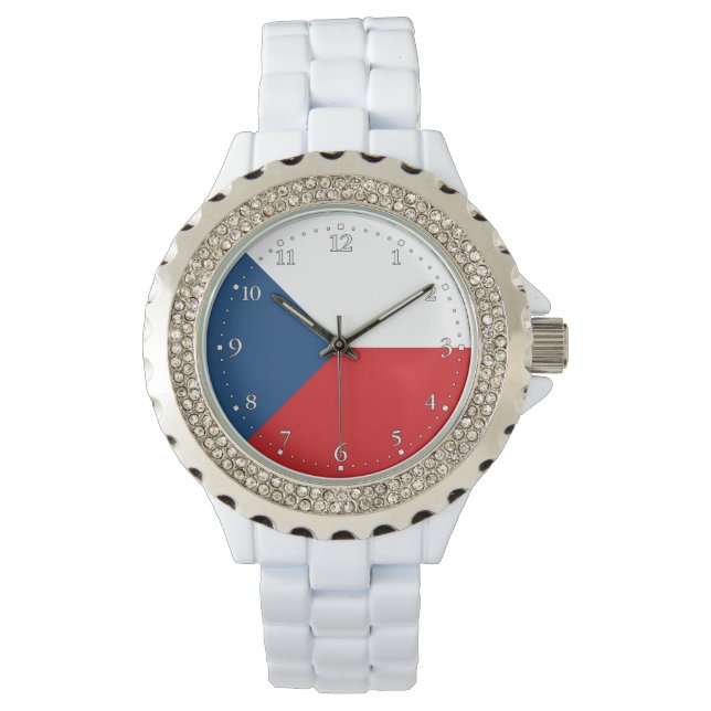 Czech Republic Flag Watch (Front)