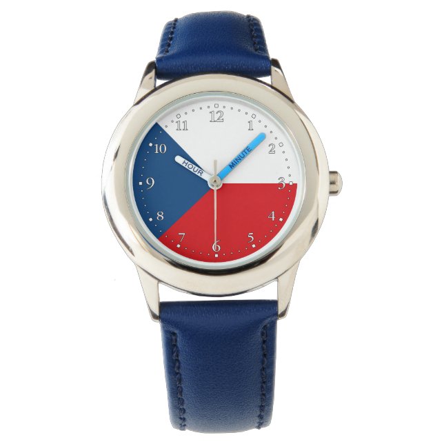 Czech Republic Flag Watch (Front)