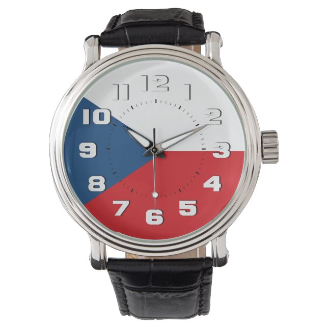 Czech Republic Flag Watch (Front)