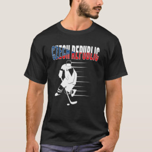 Czech Republic Ice Hockey Fans   Czech Hockey Team T-Shirt