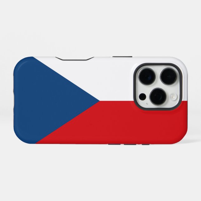 Czech Republic iPhone Case (Back Horizontal)
