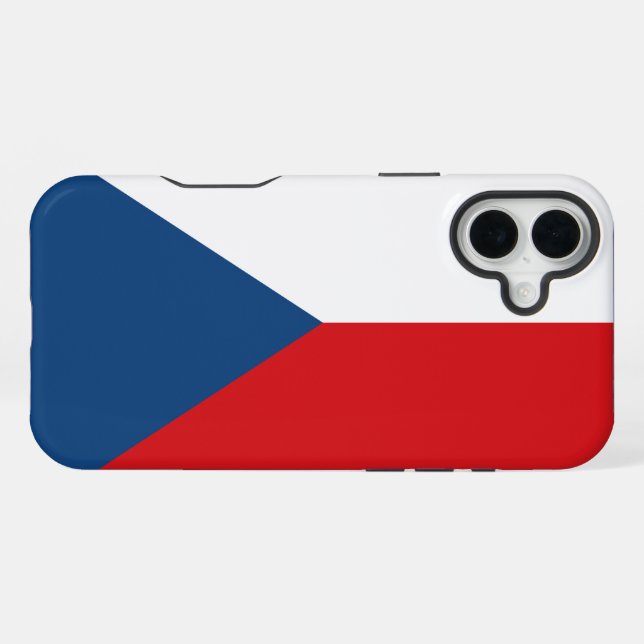 Czech Republic iPhone Case (Back Horizontal)