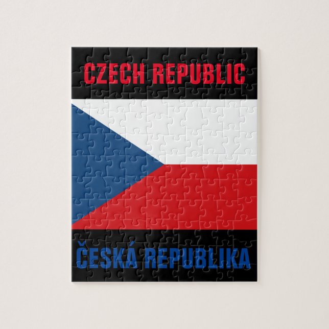 CZECH REPUBLIC JIGSAW PUZZLE (Vertical)