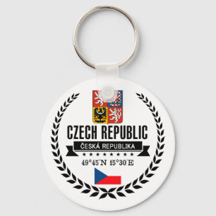 Czech Republic Key Ring