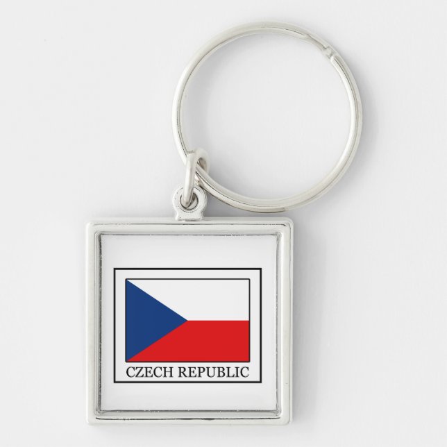 Czech Republic keychain (Front)