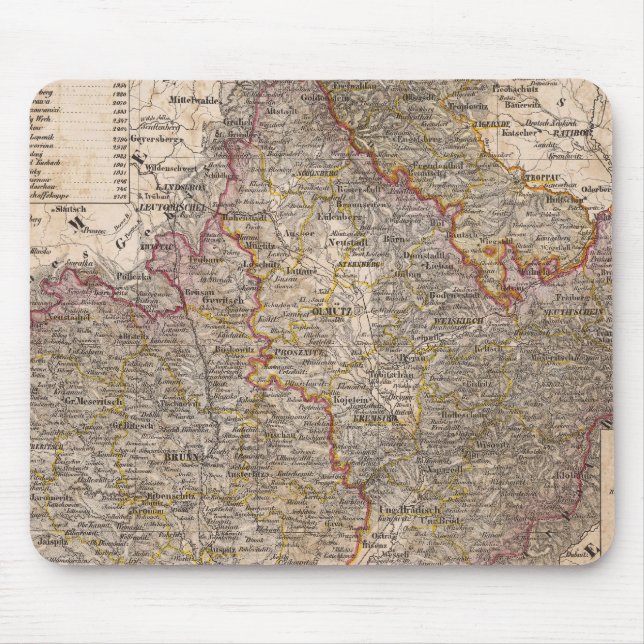 Czech Republic Mouse Mat (Front)