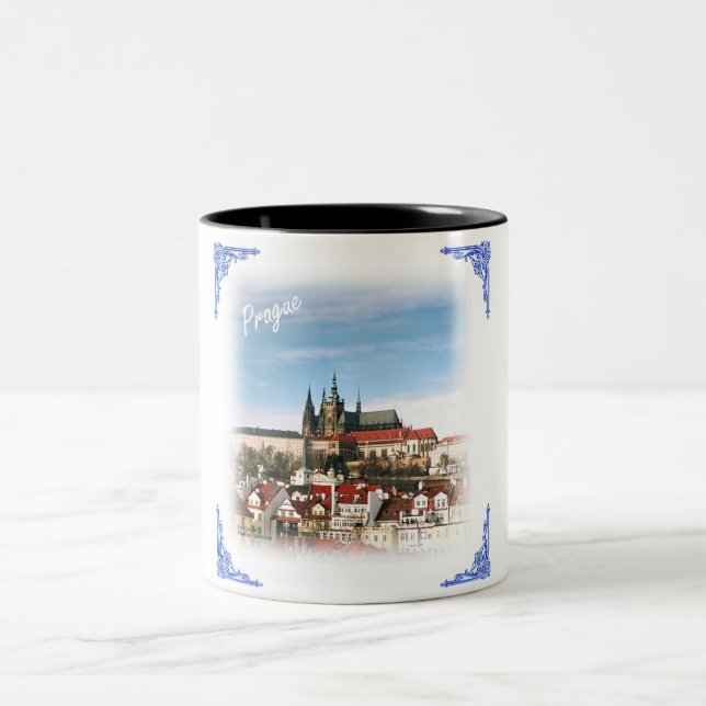 Czech republic-Prague and the castle mug (Center)