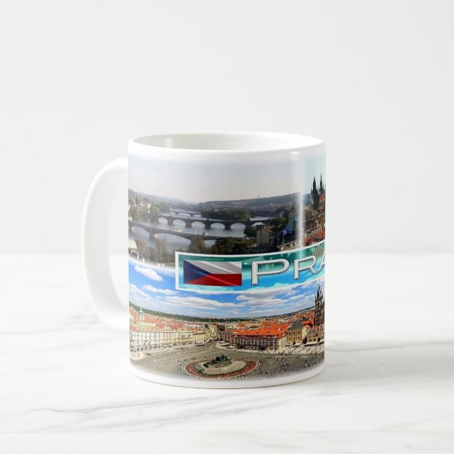 Czech Republic - Prague - Prag - Praha - Coffee Mug (Front Left)
