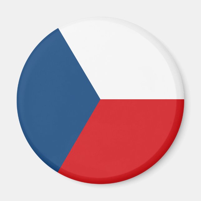 Czech Republic roundel country flag symbol army mi Magnet (Front)
