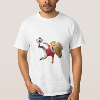 Czech Republic Soccer Shirt - Funny Cinnamon Roll