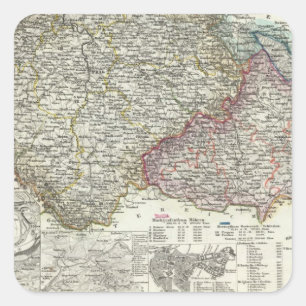 Czech Republic Square Sticker