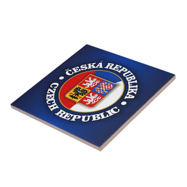 Czech Republic Tile (Side)