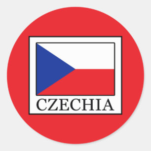 Czechia Classic Round Sticker