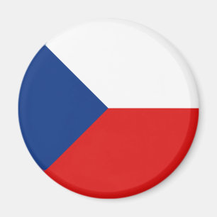 Czechia Fisheye Flag Magnet