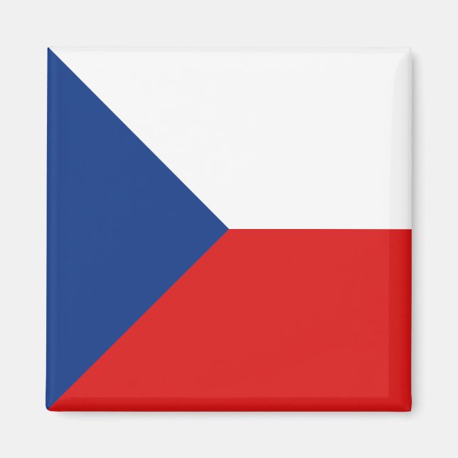 Czechia Flag Magnet (Front)