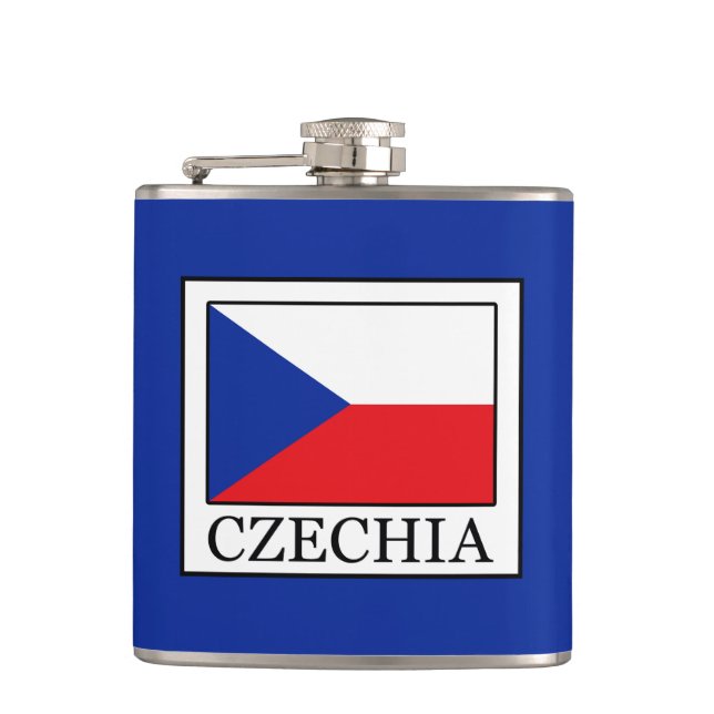 Czechia Hip Flask (Front)