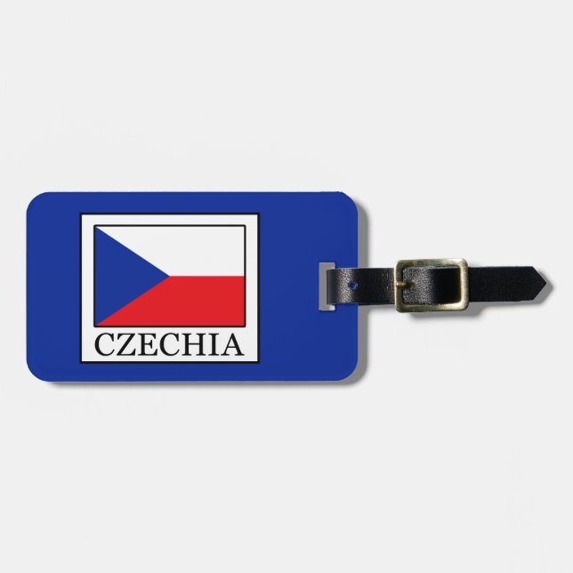 Czechia Luggage Tag (Front Horizontal)
