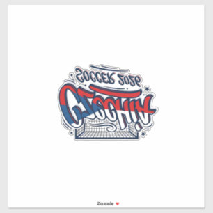 Czechia Soccer 2026 Soccer Bold Country Typography